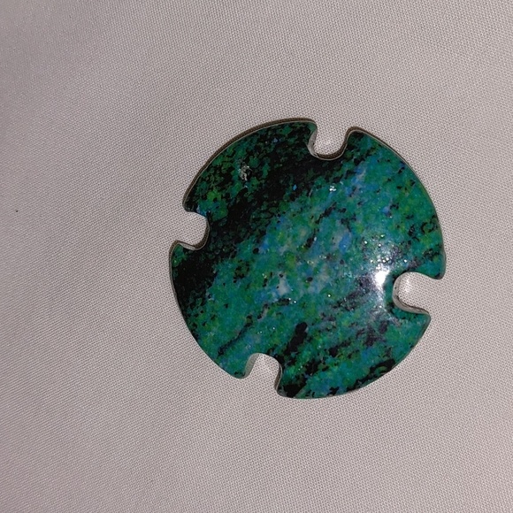 Stone Surfers Cross Great Condition. This has a hole for a Necklace. - Picture 1 of 5